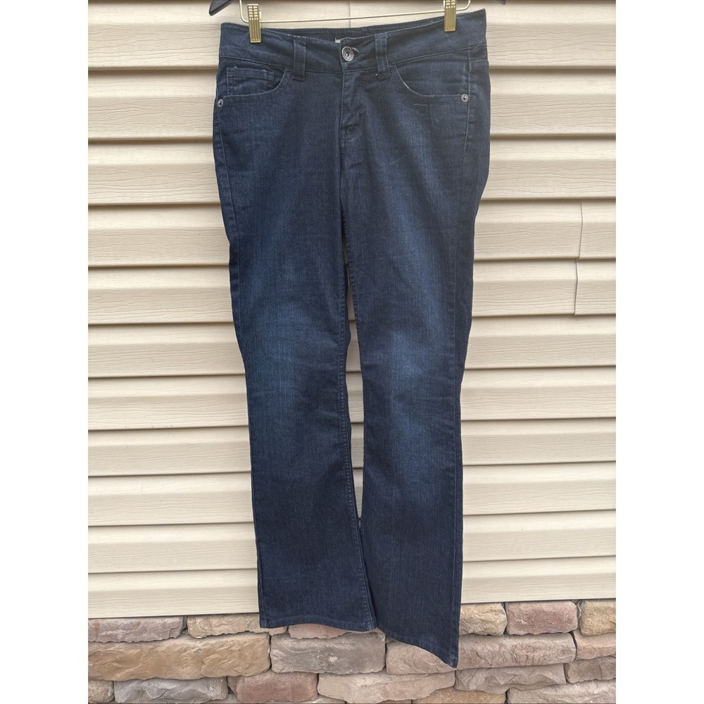 Vintage Paris Blues Flared Jeans Womens Size 9 Denim Dark Wash Y2K